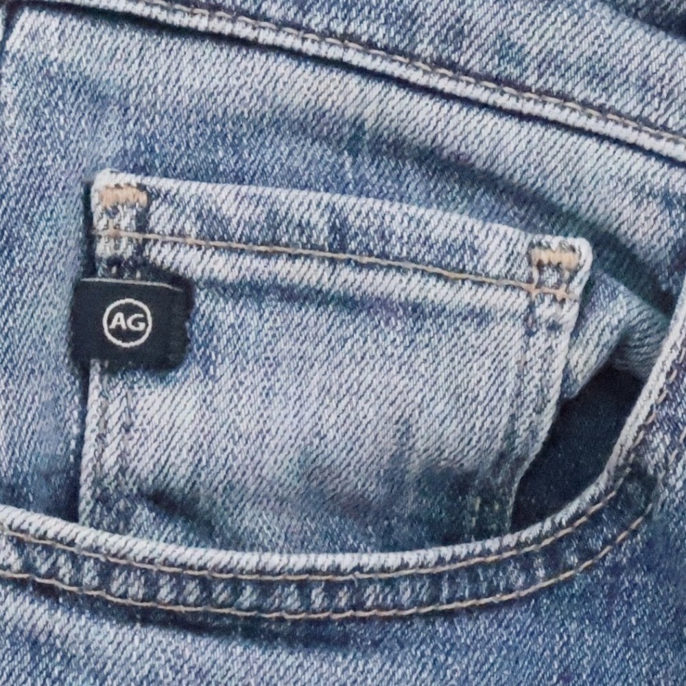 AG Prima Crop Cigarette Jeans Womens Size 26R Adriano Goldschmied Quiet Luxury - Picture 9 of 14